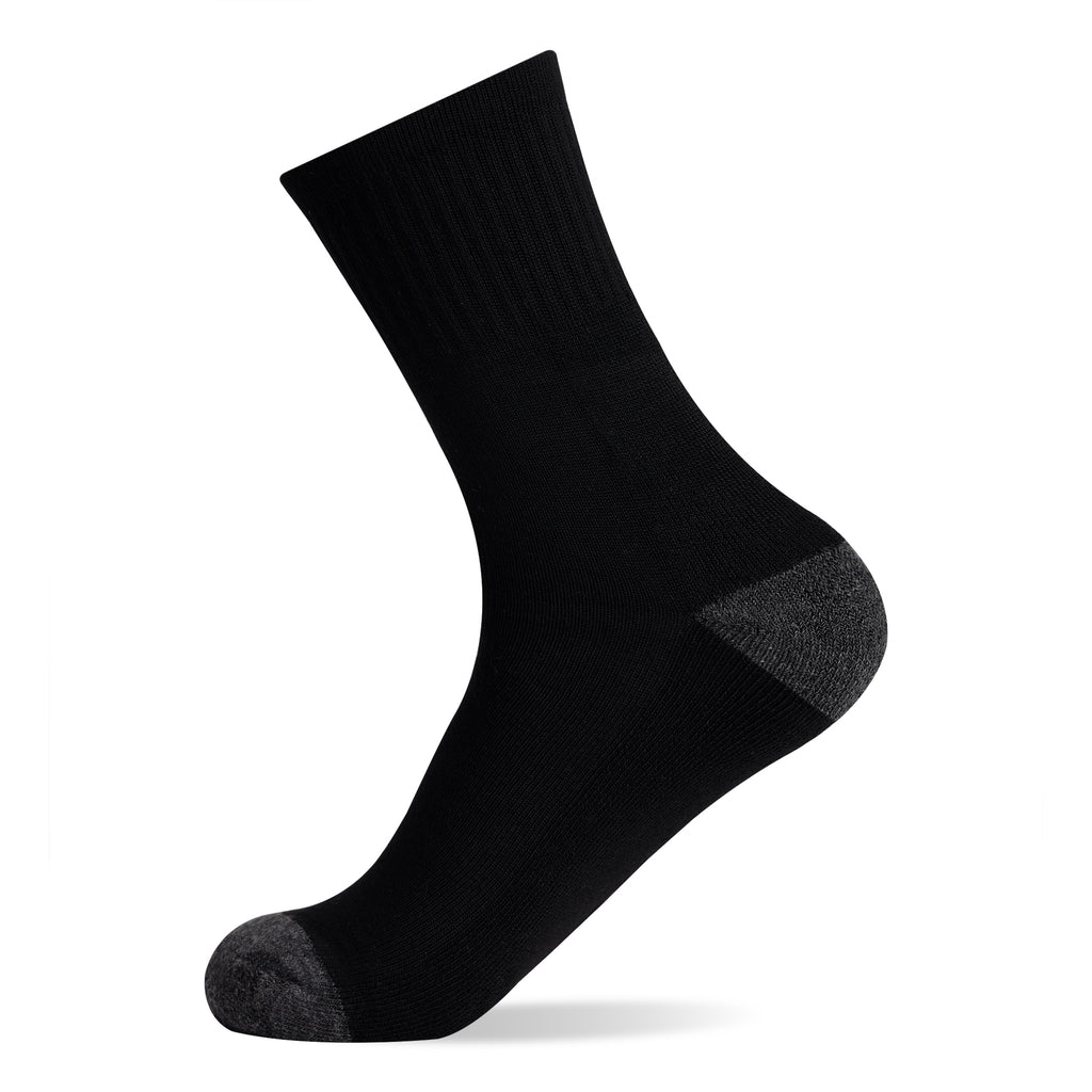 Crew Cushion Quarter Socks