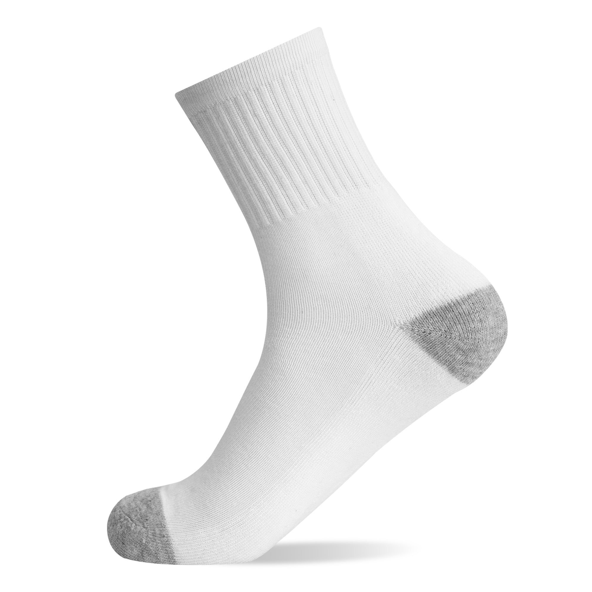 Crew Cushion Quarter Socks