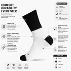 Core Crew Socks – Midnight Ash