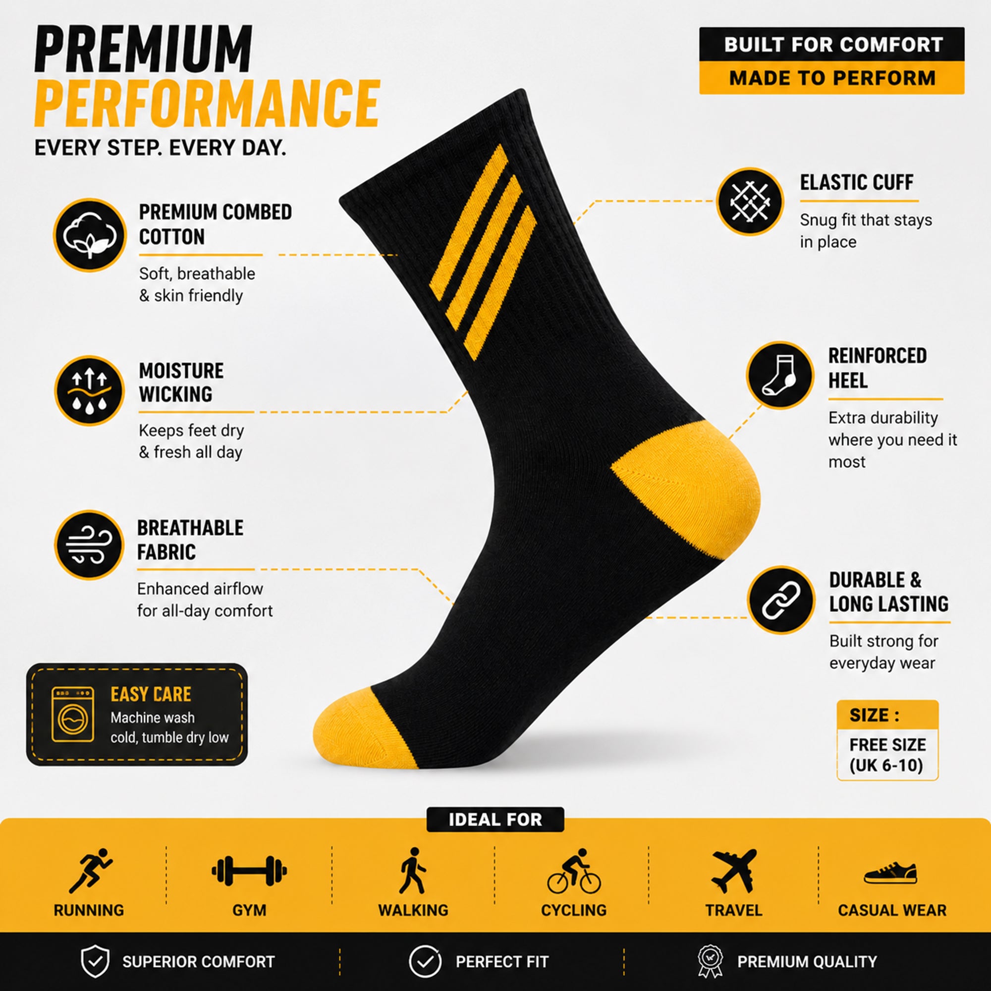 Alpha Edition - Black/Yellow