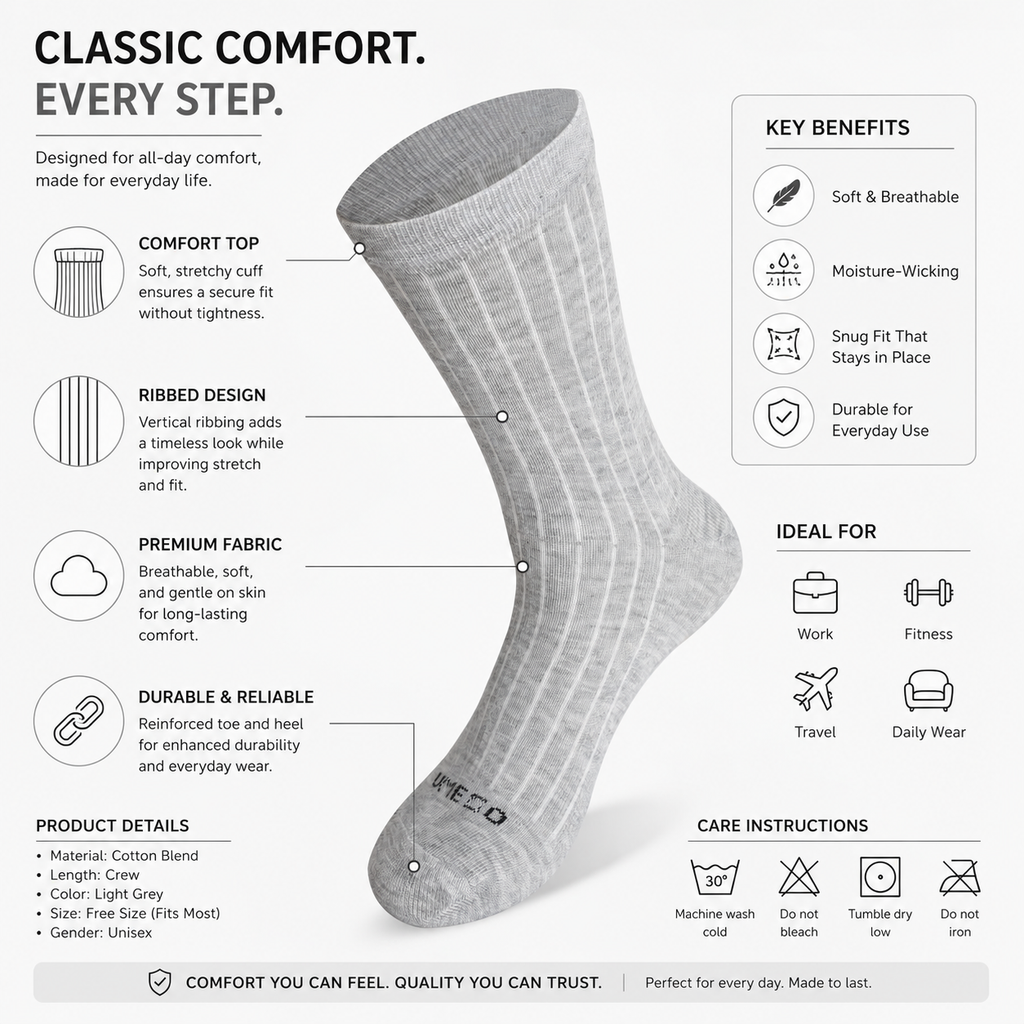 Formal Tube Socks