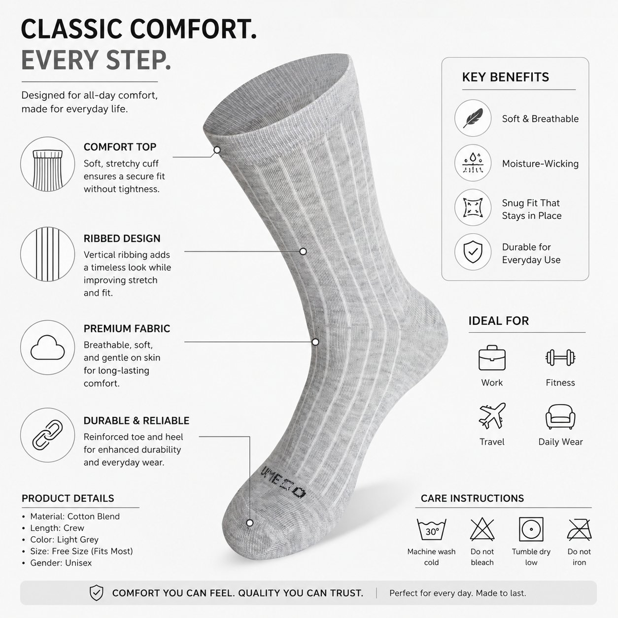 Formal Tube Socks