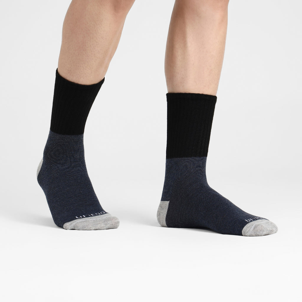Core Crew Socks – Midnight Ash