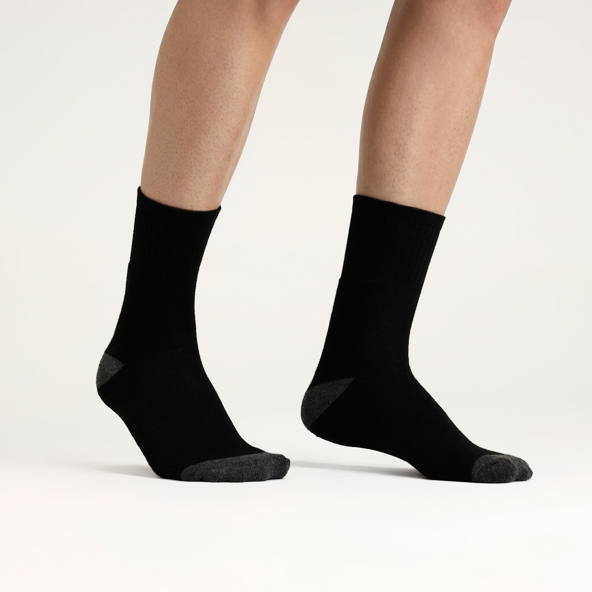Crew Cushion Quarter Socks